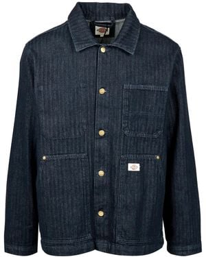 Dickies Mäntel aus dunklem Denim - Blau