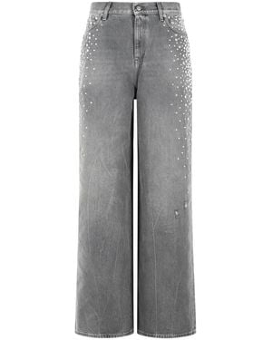 Golden Goose 'Melody' Cotton Jeans - Grey