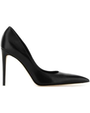 McQueen Leather Pumps - Black