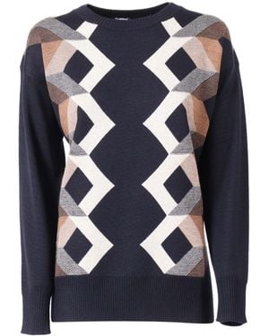 Lorena Antoniazzi Knit Choker - Blue