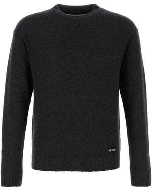 Prada Logo Jumpers - Black