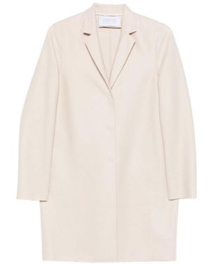 Harris Wharf London Harris Wharf Londen Wollen Jas - Wit