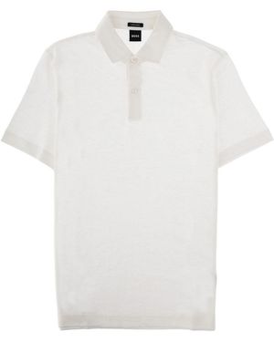 BOSS Polo "H Press" - White