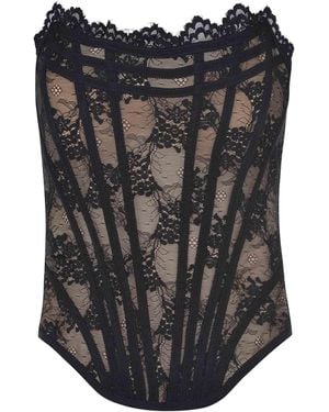 GIUSEPPE DI MORABITO Top Made Of Viscose Blend - Black