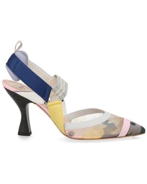 Fendi Slingback "Colibrì" - Blue