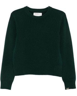 Extreme Cashmere Jersey De Cachemira Con Cuello Redondo - Verde