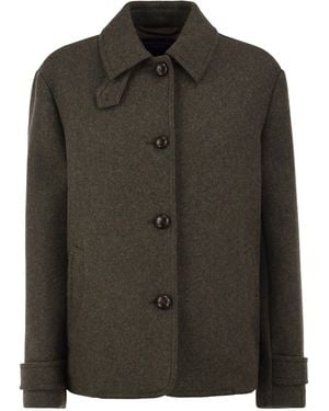 Weekend by Maxmara Wksdiorama Scheerwoljack - Zwart