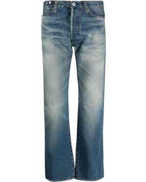 Junya Watanabe X Jean-Michel Basquiat Jeans - Blue