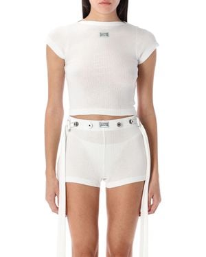 Jean Paul Gaultier T -Shirts und Polos White - Weiß