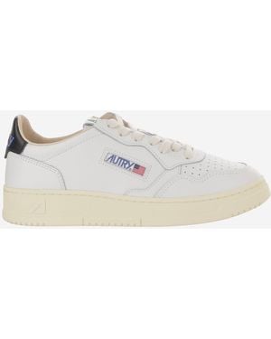 Autry Medalist Lage Leren Sneakers - Wit