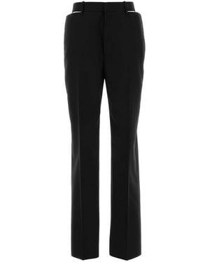 Jil Sander Black Wool Pant