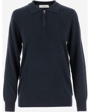 arch4 Kaschmirpullover - Blau