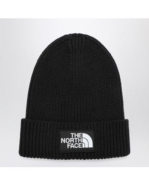 The North Face Beanie With Logo Patch - Black