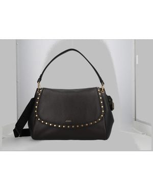 Isabel Marant Mini Leather Shoulder Bag - Black
