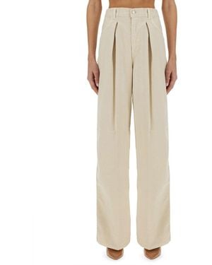 Haikure Wide Leg Jeans - Natural