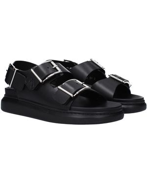 【関税&送料込】Alexander Mcqueen Slipper In Pelle Men's Designer Slides & Luxury Sandals | Alexander McQueen US