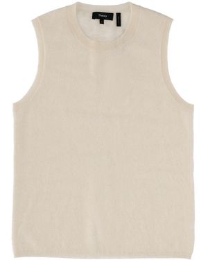 Theory Cashmere Top - Natural