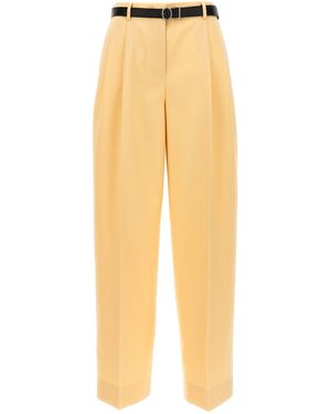 Jil Sander Wool Pants Pences - Yellow