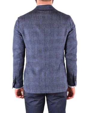 Lardini Blazer Mehrfarbig - Blau
