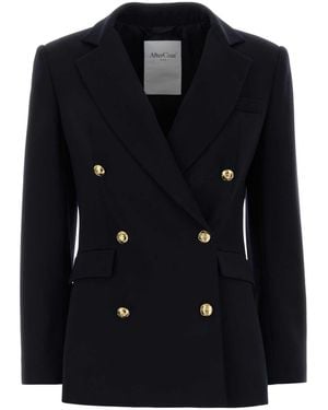 Aftercoat Midnight Wool Blazer - Black
