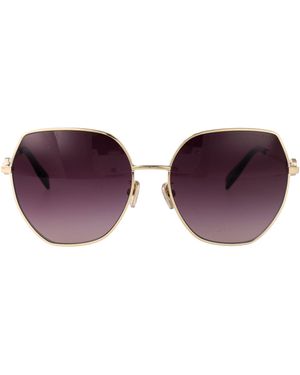 BVLGARI Round Sunglasses Bv40035 U 33 T - Purple