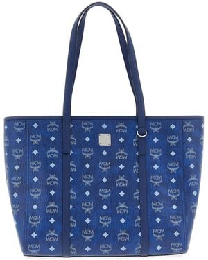 MCM Tote Bags - Blue