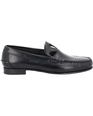 Hereu Leather Loafers - Grey