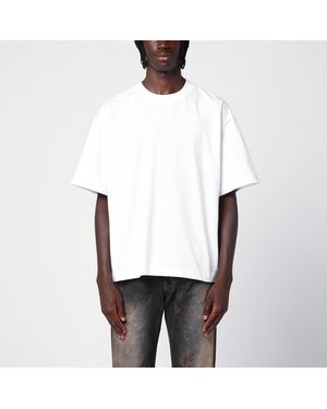 Séfr Cotton Crew Neck T Shirt - White