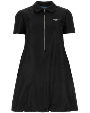 【プラダ・PRADA】Faille dress Black Faille Dress | PRADA