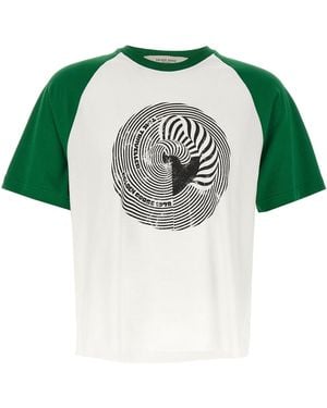 Golden Goose T-Shirts - Green