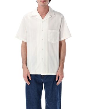 Portuguese Flannel Mira Short Sleeve Shirt - White