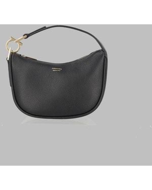Ferragamo Borsa Hobo "North South" Mini - Grey