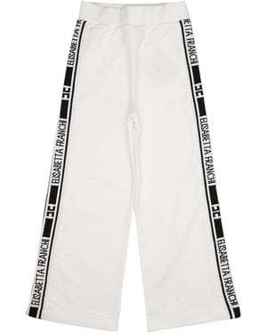 Elisabetta Franchi Trousers - White