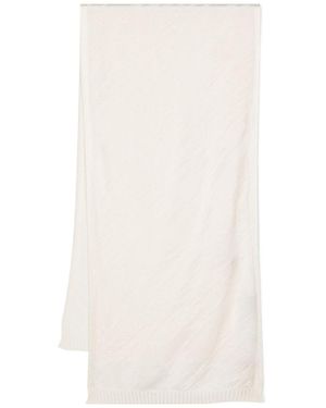 Missoni Viskose und Wollmischschal - Weiß