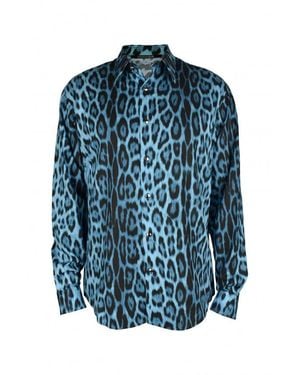Roberto Cavalli Hemd - Blau