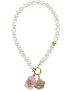 CASABLANCA Collana "Icon Pearl" - Metallic
