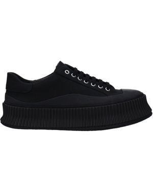 Jil Sander Sneakers Männer Stoff schwarz