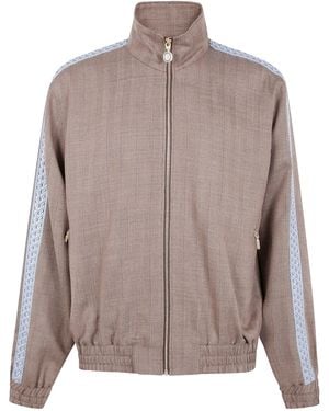 Drole de Monsieur La Trackjacket Chevron - Brown