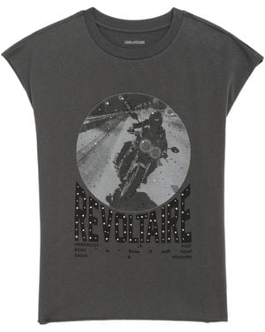 Zadig & Voltaire ♪ Ich'm Derjenige, ders Habe alles ♪ - Grau