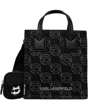 Karl Lagerfeld Regable Regolabile Bass - Nero