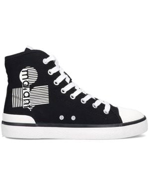 Isabel Marant Canvas Turnschuhe - Schwarz