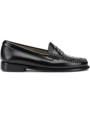 G.H. Bass & Co. "Weejuns Penny Weave" Loafers - Black