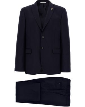 Pal Zileri 'duca' Jurk - Blauw