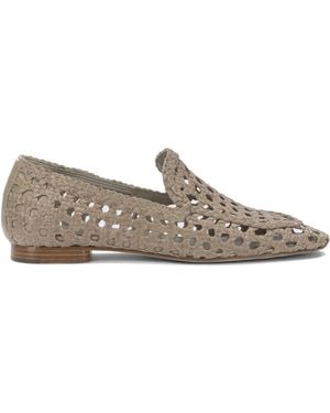 Pons Quintana Leather Loafers - Grey