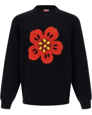 KENZO 'Boke Flower' Sweater - Blau
