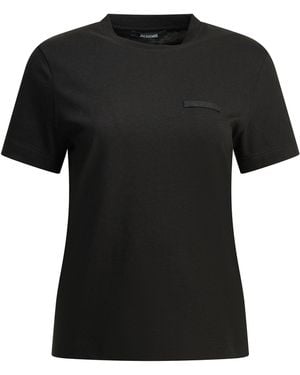 Jacquemus "Gros Grain" Crewneck T-Shirt - Black