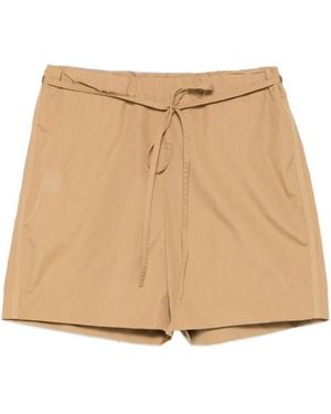 Loulou de Saison Malone Drawstring Shorts - Natural