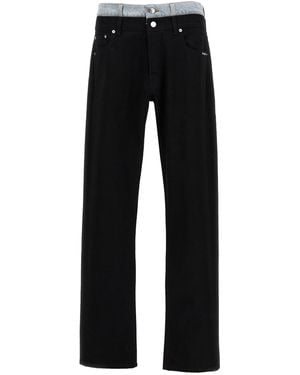 VTMNTS Double Waist Jeans Nero
