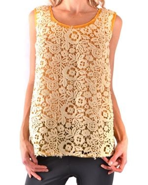Miu Miu Top Geel