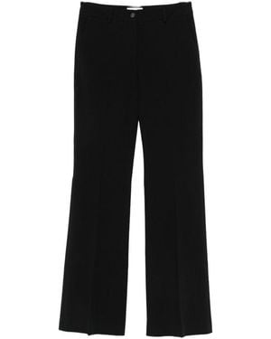 Via Masini 80 Trousers Cotton - Black